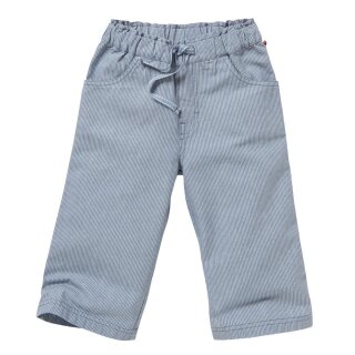 7/8-Hose Jeansblau Gestreift