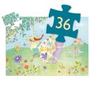 Puzzle: Blumenprinzessin - 36 Teile