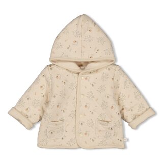 Wendejacke Mit Kapuze AOP - Autumn Sweetness Sand