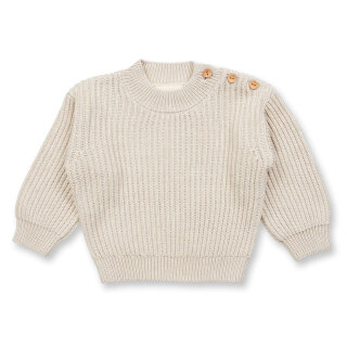 VARUNY Baby Knitted Sweater Oatmeal