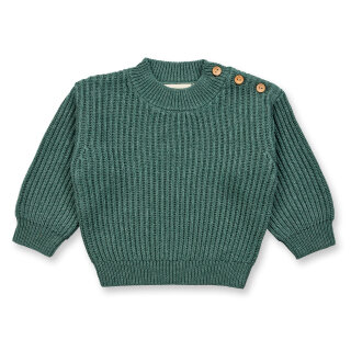 VARUNY Baby Knitted Sweater Dark Sage