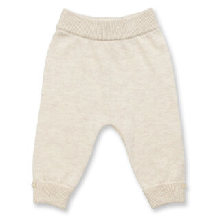 PABLO Baby Knitted Leggings Oatmeal