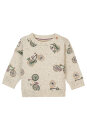 Boys Sweater Garidech Long Sleeve Allover Print Fog