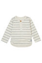 Boys Tee Groslayn Long Sleeve Oatmeal Melange