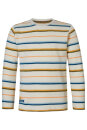 Boys Tee Houssen Long Sleeve Stripe Fog