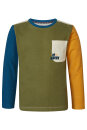 Boys Tee Hoymille Long Sleeve Olive Branch