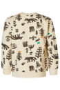 Boys Sweater Hadera Allover Print Fog