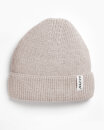 Strick-Beanie Merino Natur