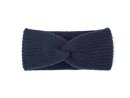 Strick Stirnband Cashmere Marine