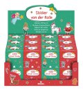 Sticker von der Rolle Weihnachtsfreunde