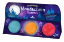 Leuchtende Mondscheinflummis (3er Set)