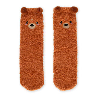 NON-SLIP SOCKS Adult - ITS A MATCH! - TEDDY BEAR