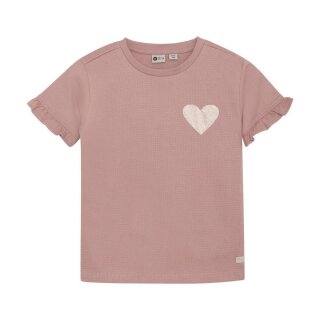 T-shirt Heart Ash Rose