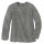 Wabenstrick-Pullover Grau