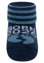 Babysocken "Born in 2025" Navy