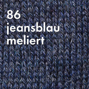 Jeansblau Meliert